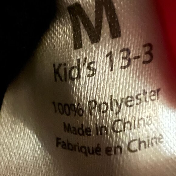 Kids Bear Claw Slippers M Size 13-3 100% Polyester Plush Black Fun Costume Acces - Picture 3 of 4